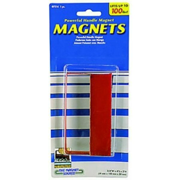Master Magnetics 07214 HANDLE MAGNET 100# PULL CLAM PACK 0318907284